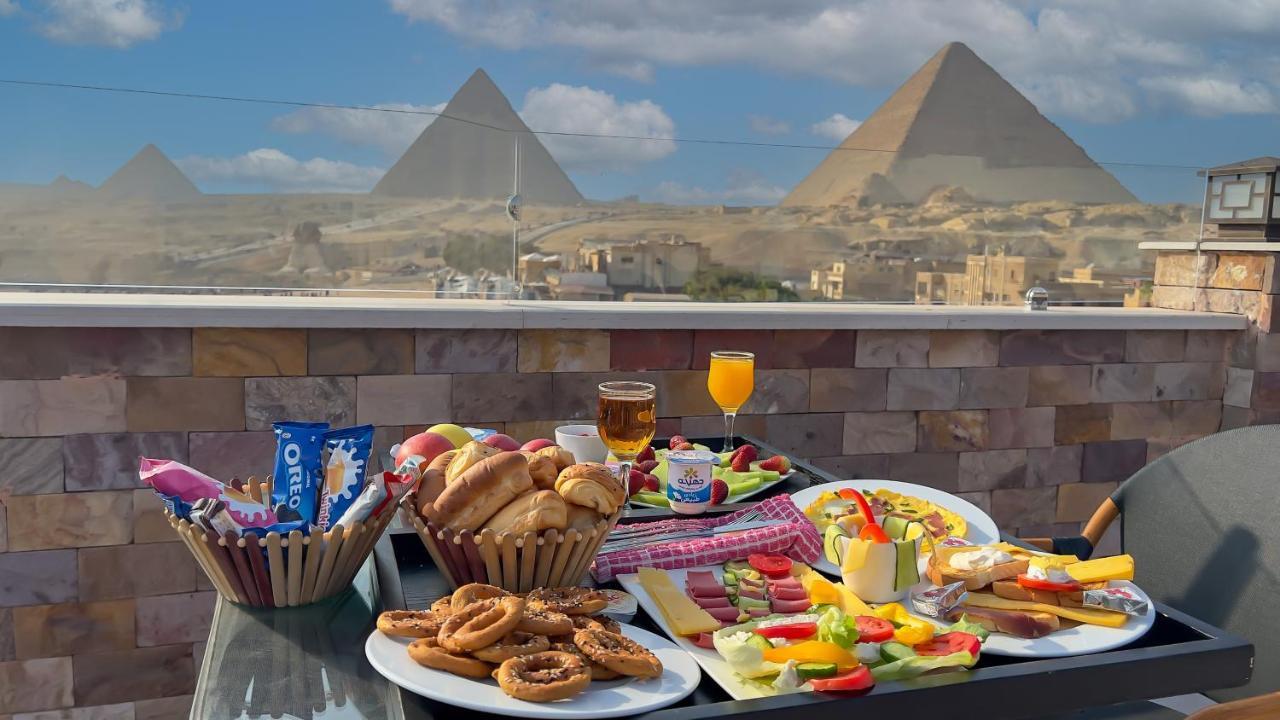 Steps In Pyramids View Hotel Kafrat al Jabal Exterior photo