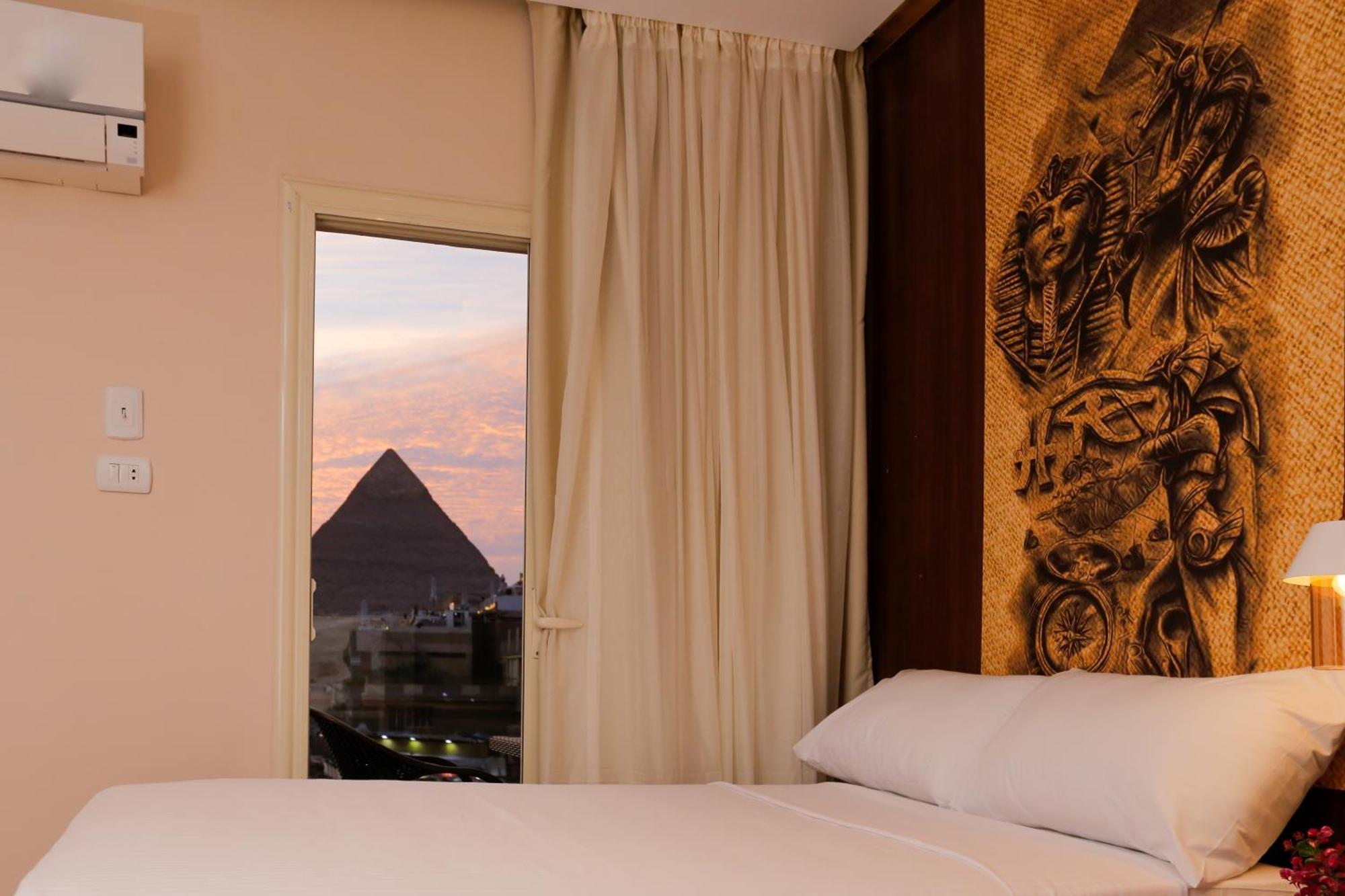 Steps In Pyramids View Hotel Kafrat al Jabal Exterior photo