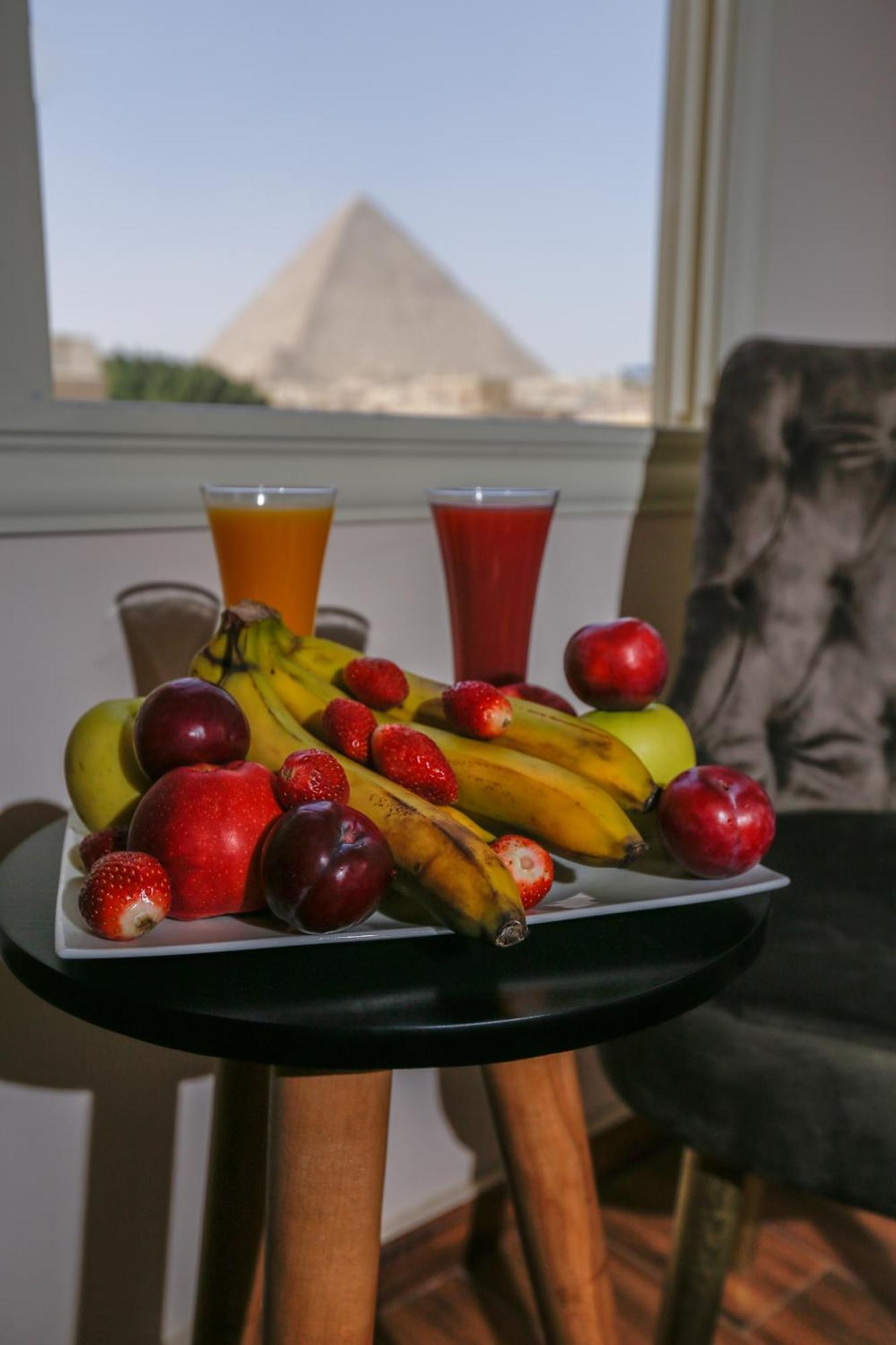 Steps In Pyramids View Hotel Kafrat al Jabal Exterior photo