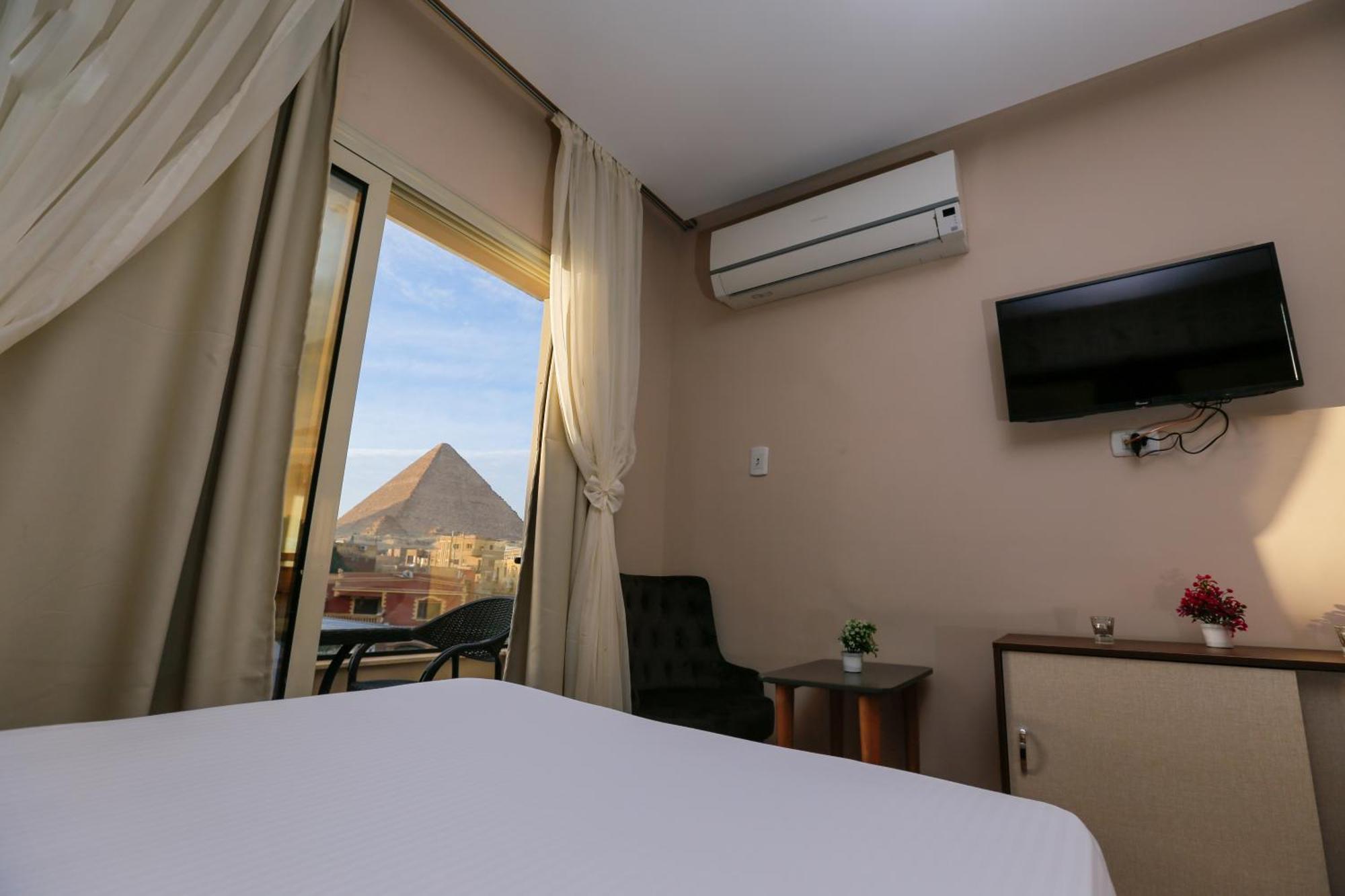 Steps In Pyramids View Hotel Kafrat al Jabal Exterior photo